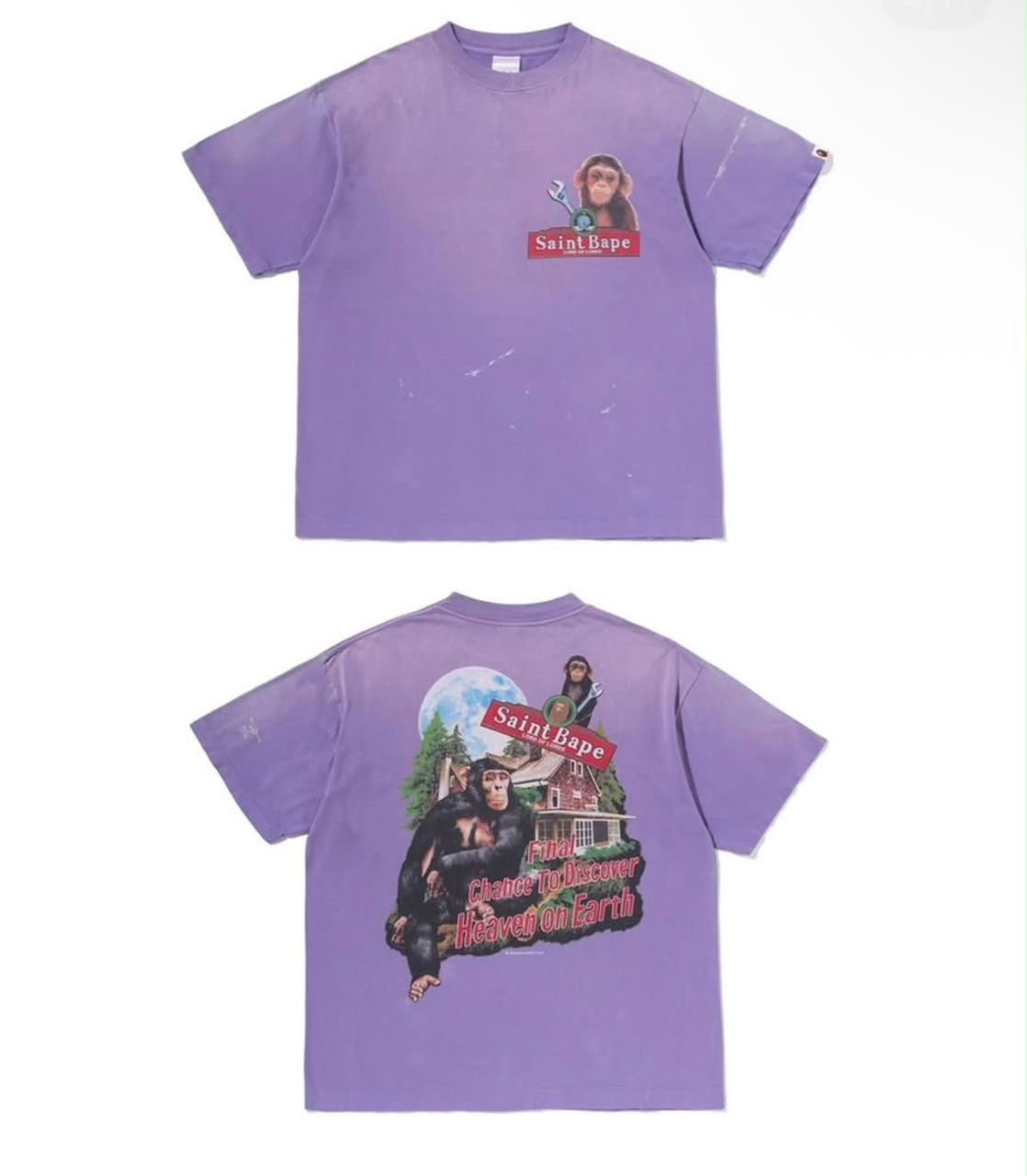 T-shirt Saint Bape