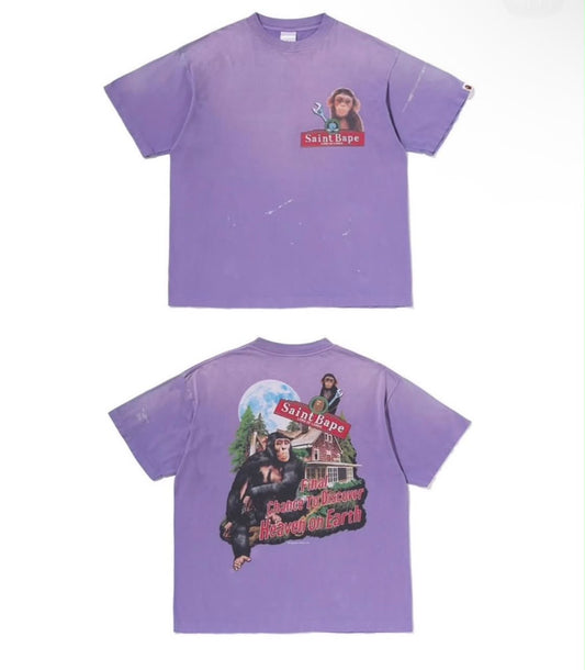 T-shirt Saint Bape